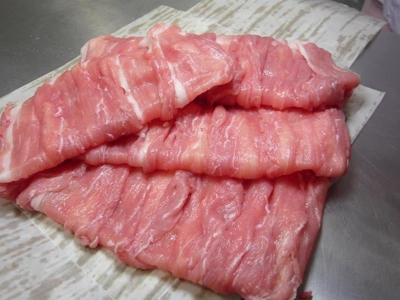 幻泉山崎豚しゃぶしゃぶセット（冷蔵・冷凍） ￥5,500 ※写真はサンプルです。